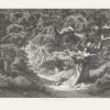 Discount Estampe Forêt de Fontainebleau : le Charlemagne et le Roland - Eugène Bléry Nature, Fleurs Et Paysages|Chefs D'Œuvre Des Musées