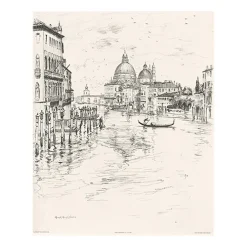 Estampe Grand Canal à Venise - Frank Armington