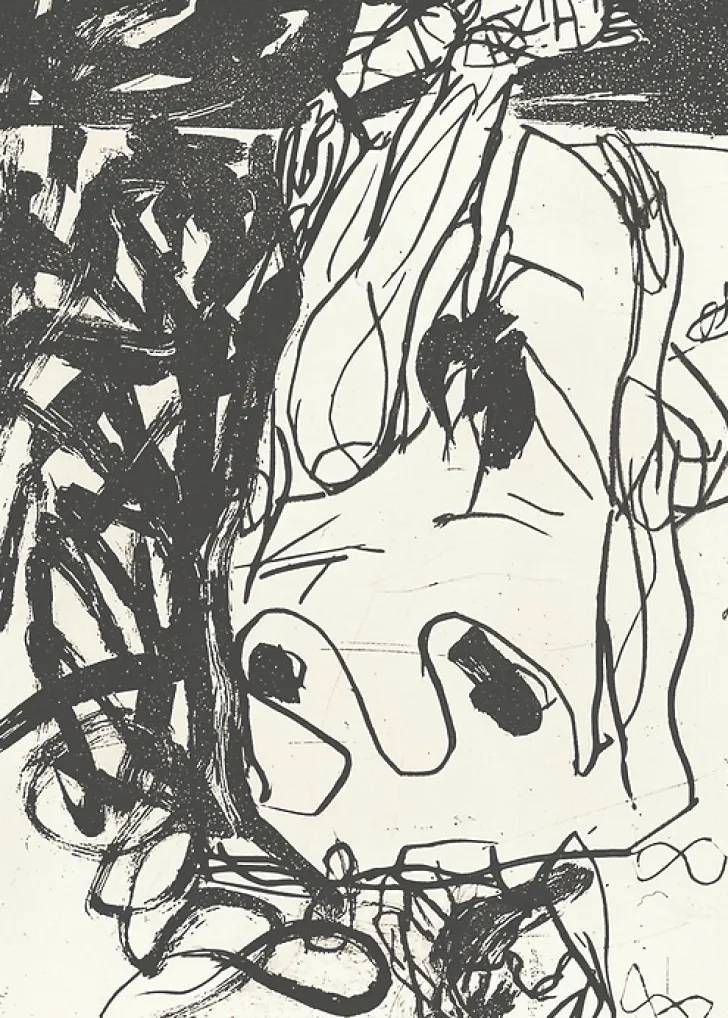 Best Estampe Jaffa - Georg Baselitz 1995 Créations Contemporaines