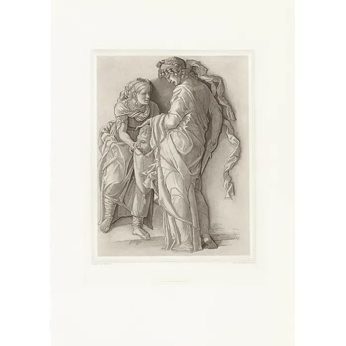 Estampe Judith - Andrea Mantegna