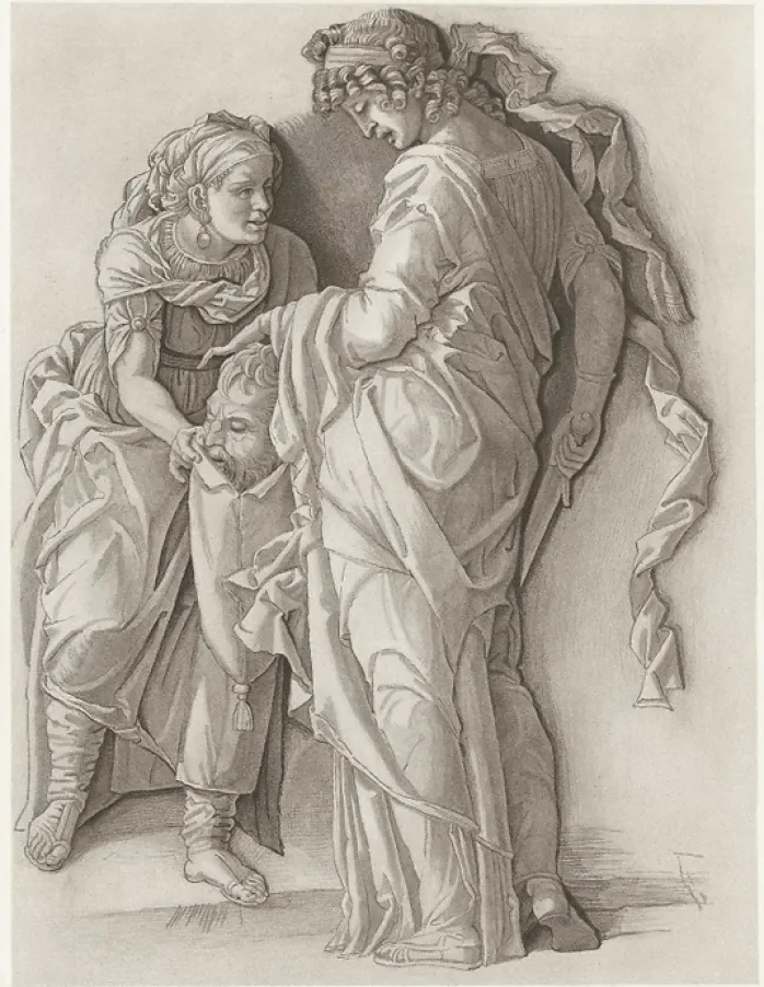 Estampe Judith - Andrea Mantegna