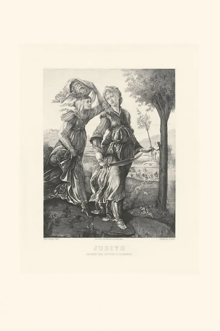 Best Estampe Judith - Botticelli Chefs D'Œuvre Des Musées