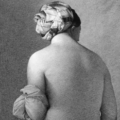 Estampe La baigneuse de Valpinçon - Ingres