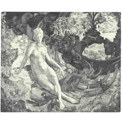 Estampe La clef des songes - Jean-Pierre Velly