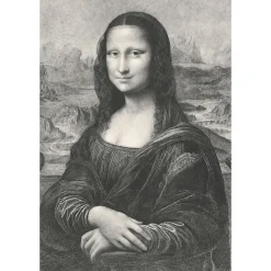 Discount Estampe La Joconde - De Vinci Chefs D'Œuvre Des Musées