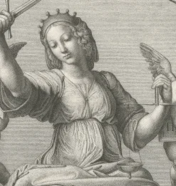 Outlet Estampe La justice - Raphaël Chefs D'Œuvre Des Musées