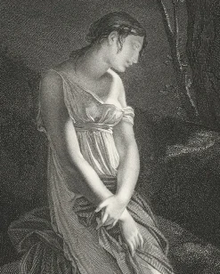 Estampe La mère infortunée - Constance Mayer