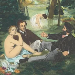 Sale Estampe Le Déjeuner sur l'herbe d'après Édouard Manet Chefs D'Œuvre Des Musées