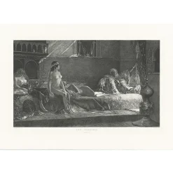 Estampe Les chérifas - Benjamin Constant