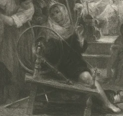 Clearance Estampe Les fileuses - Vélasquez Chefs D'Œuvre Des Musées