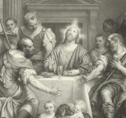 Estampe Les Pelerins d'Emmaus - Véronèse