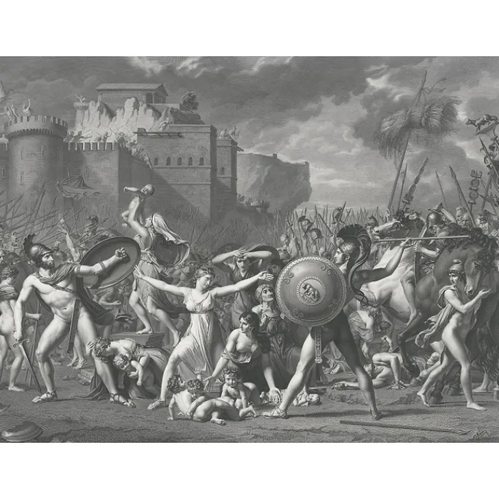 Best Estampe Les Sabines - Jacques-Louis David Chefs D'Œuvre Des Musées