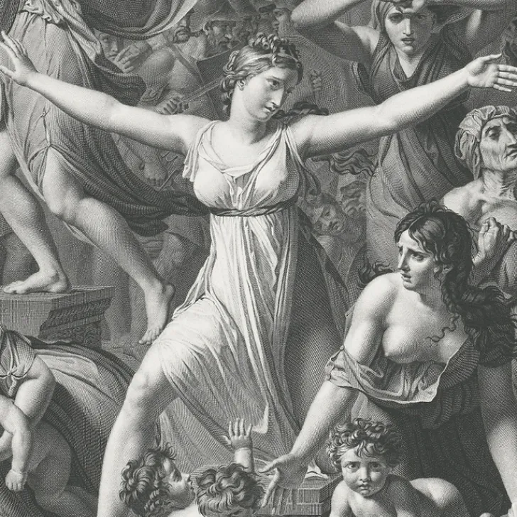 Best Estampe Les Sabines - Jacques-Louis David Chefs D'Œuvre Des Musées