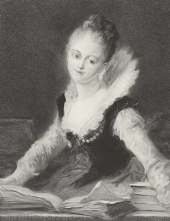 New Estampe L'étude - Jean-Honoré Fragonard Chefs D'Œuvre Des Musées