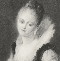 New Estampe L'étude - Jean-Honoré Fragonard Chefs D'Œuvre Des Musées