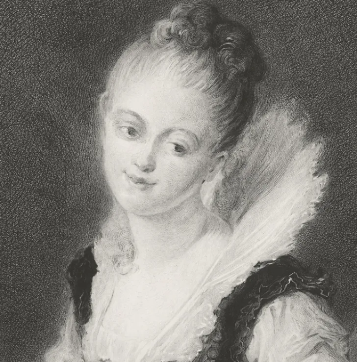 New Estampe L'étude - Jean-Honoré Fragonard Chefs D'Œuvre Des Musées