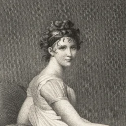 Hot Estampe Madame Récamier - Jacques-Louis David Chefs D'Œuvre Des Musées