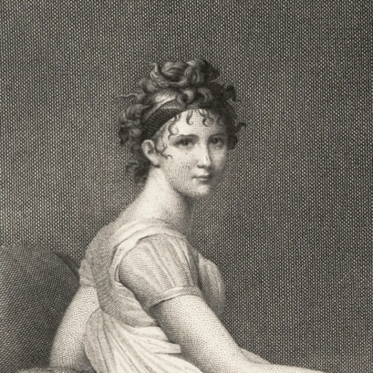Hot Estampe Madame Récamier - Jacques-Louis David Chefs D'Œuvre Des Musées
