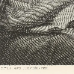 Estampe Madame Vigée Le Brun et sa fille Jeanne-Lucie, dite Julie Personnages Et Évènements Historiques|Chefs D'Œuvre Des Musées