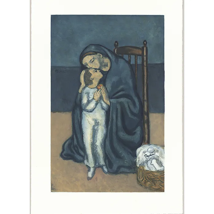 Estampe Maternité d'après Picasso - Jacques Villon