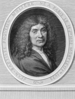 Estampe Molière - Henriquel