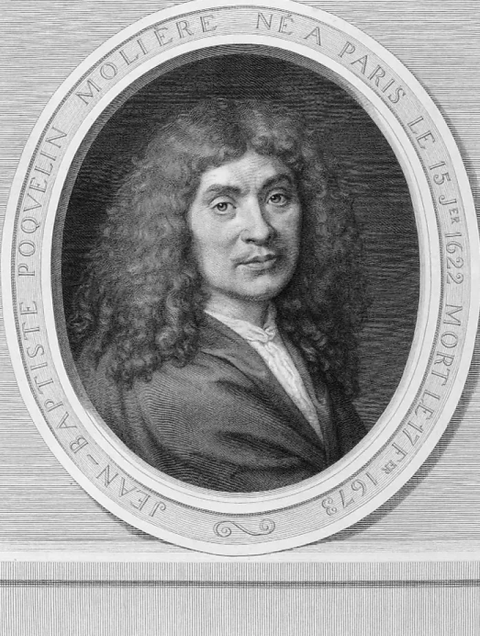 Estampe Molière - Henriquel