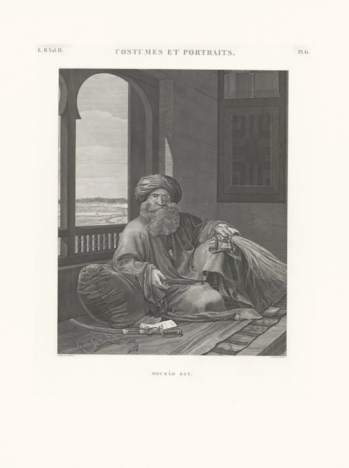 Estampe Mourad Bey
