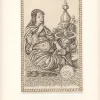 Best Estampe Poesia, carte 27, Le Tarot de Mantegna - Cécile Reims Art Moderne