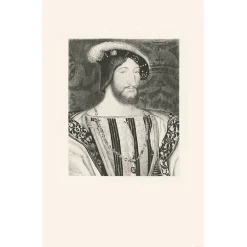 Estampe Portrait de François 1er, roi de France (en 1515)