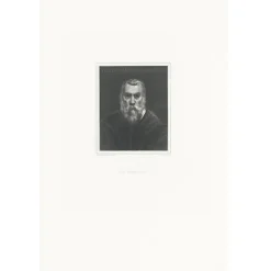 Estampe Portrait de Giacomo Robusti, dit "Le Tintoret"