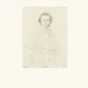 Clearance Estampe Portrait de Paganini violoniste et compositeur - Jean Auguste Dominique Ingres Personnages Et Évènements Historiques|Chefs D'Œuvre Des Musées