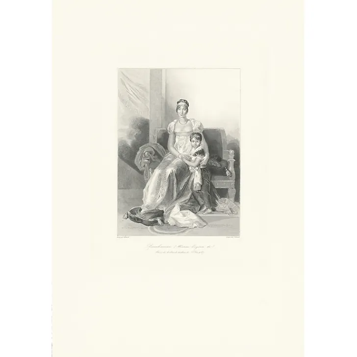 Best Estampe Portrait d'Hortense-Eugénie de Beauharnais, reine de Hollande Personnages Et Évènements Historiques|Chefs D'Œuvre Des Musées