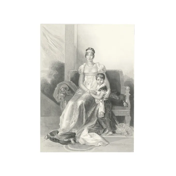 Best Estampe Portrait d'Hortense-Eugénie de Beauharnais, reine de Hollande Personnages Et Évènements Historiques|Chefs D'Œuvre Des Musées