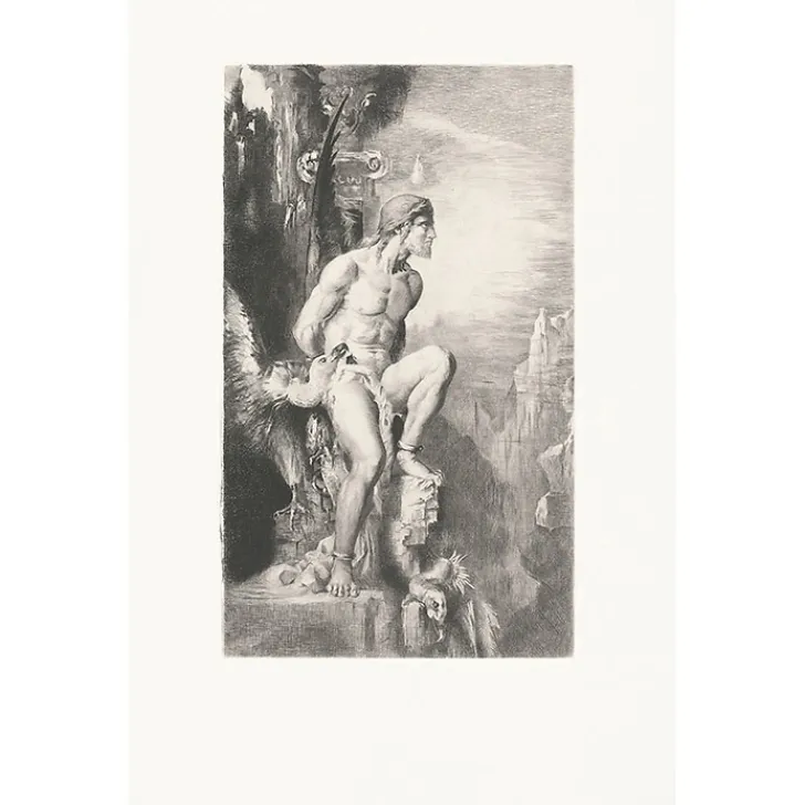 Best Estampe Prométhée - Gustave Moreau Chefs D'Œuvre Des Musées
