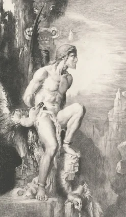 Best Estampe Prométhée - Gustave Moreau Chefs D'Œuvre Des Musées