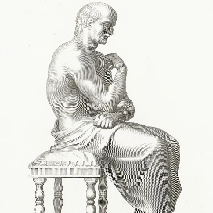 Estampe Sénateur romain