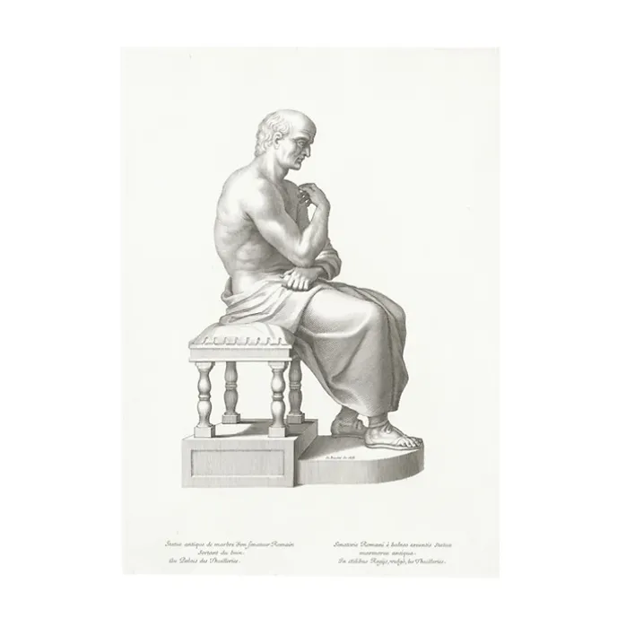 Estampe Sénateur romain