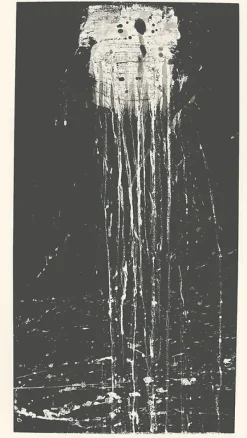 Estampe The dragon king's daughter waterfall - Pat Steir