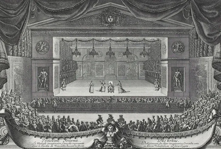 Outlet Estampe Troisième journée, Le Malade imaginaire - Jean Lepautre Personnages Et Évènements Historiques