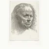 Outlet Estampe Tête de vieillard - Léonard de Vinci Dessins