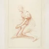Clearance Estampe Étude de vierge pour la Sainte famille de François 1er - Raphaël Dessins