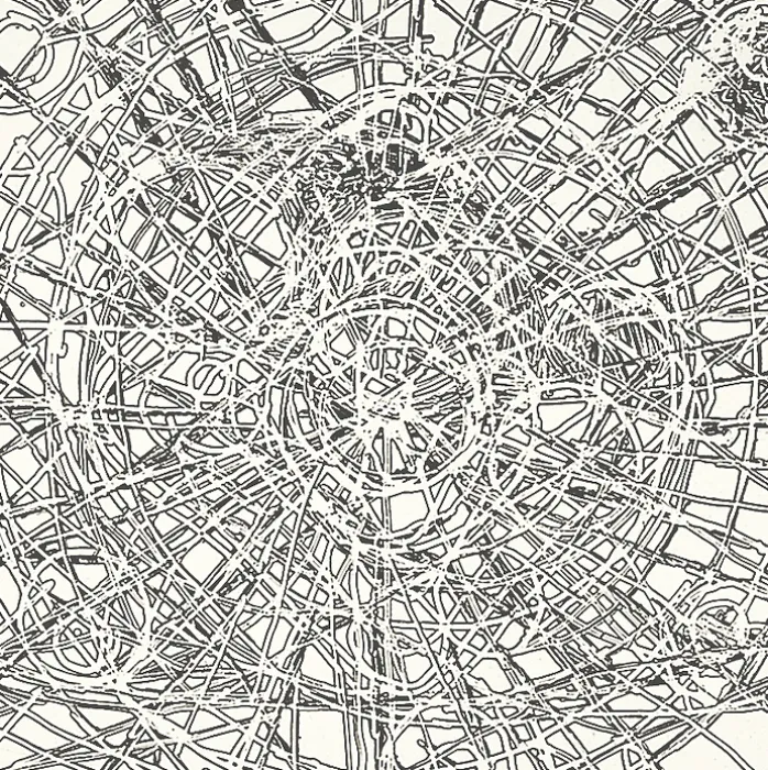 Estampe Untitled Louvre - Terry Winters 2001