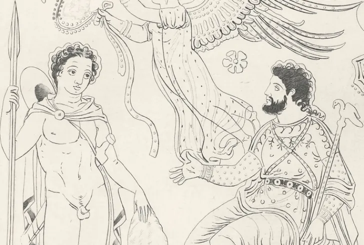 Clearance Estampe Vase de Jason tenant la Toison d'Or Dessins|Chefs D'Œuvre Des Musées