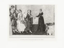 Sale Estampe Vénus et les Grâces - Boticelli Chefs D'Œuvre Des Musées