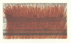 Estampe Vue en perspective du palais des Tuileries du côté de l'entrée - Arnulf Rainer 1992