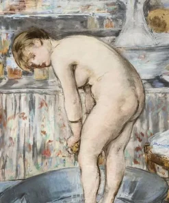 Femme dans un tub (détail) (toiles sur châssis)