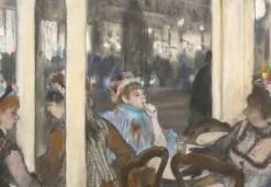 Online Femmes à la terrasse d'un café (toiles encadrées) Toiles Encadrées|Toiles Sans Cadre