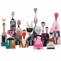 Figurine en bois Alexander Girard N°7 - Vitra