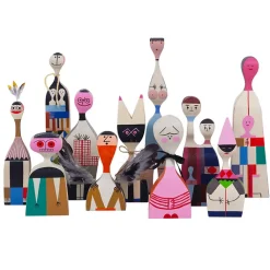 Sale Figurine en bois Alexander Girard N°18 - Vitra Design|Art De La Maison