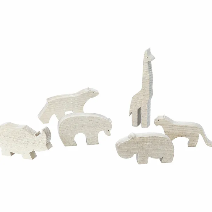 Figurine en bois François Pompon - Hippopotame, Pompon Toys